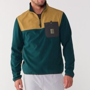 Topo Designs Vista Quarter-Zip Lightweight Fleece Pullover - Men's XXXL